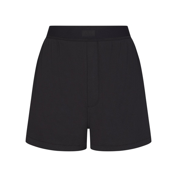SKIMS Cotton Rib Loose Boxers - Picture 4 of 4